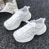 Super fire thick-soled dad shoes  summer new versatile thin breathable mesh heightening casual sports shoes