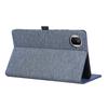 For Honor Pad X7 Case with Stand Card Holder Cloth Texture Leather Tablet Cover
