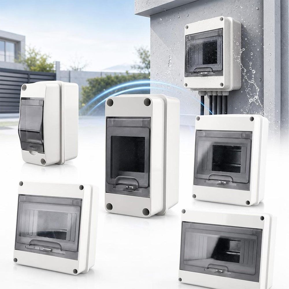 2/3/5/6/8/WAY Junction Box HT Series Circuit Breaker Enclosure Indoor Electrical Systems