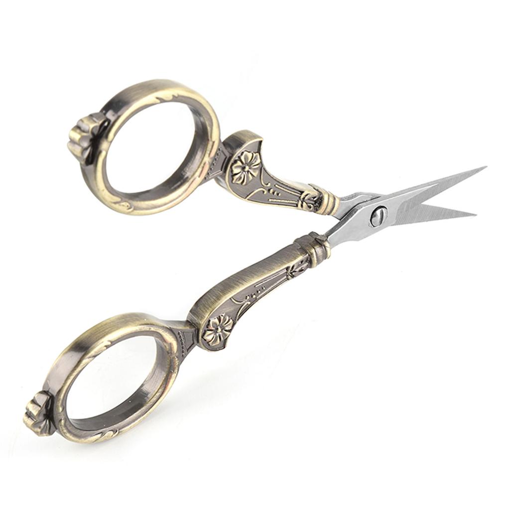 Mini Vintage Stainless Steel Sewing Scissors Classical Cutting Embroidery Crafts Tool (#1)