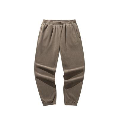 Outdoors Series Fleece Long Pants Men Bottoms Pine-Green 952546301-2