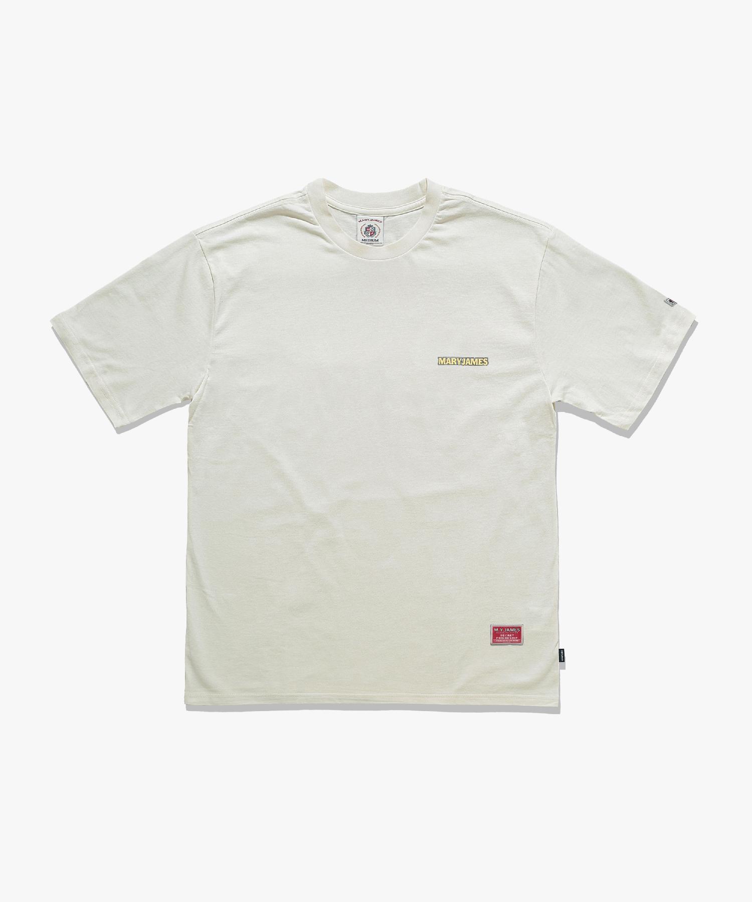 Mary James Regno Half Sleeve - Ivory L