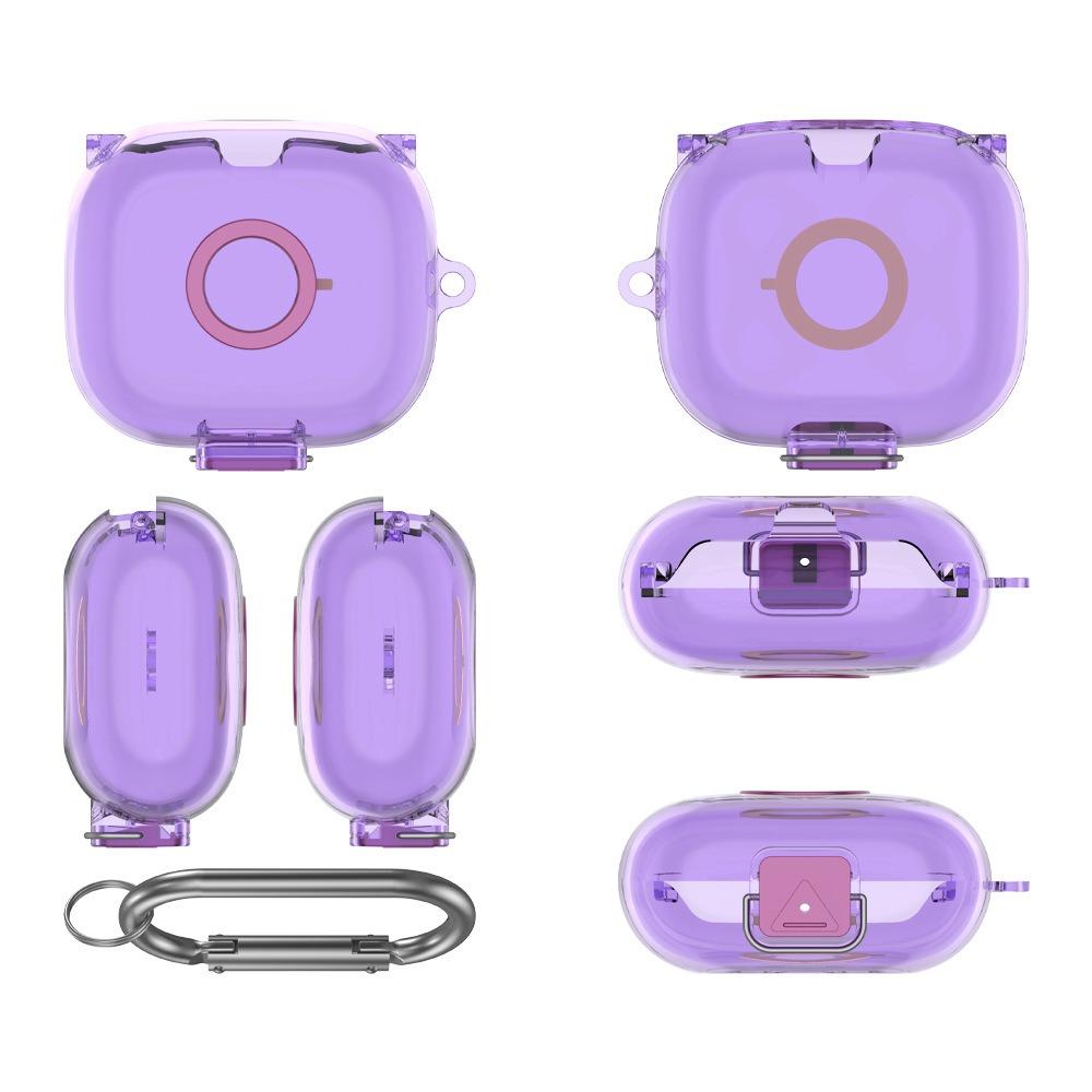 Shockproof Headphone Protective Cover with Hook Charging Box Sleeve for Beats Powerbeats Pro 2