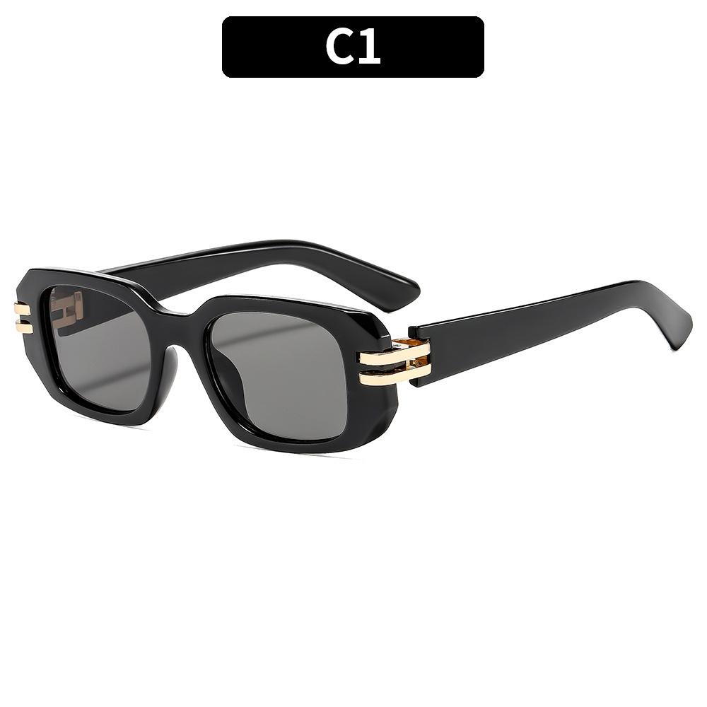 Ladies Sunglasses, Retro Square Sunglasses, Fashionable Outdoor Sunglasses.