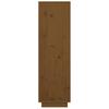 Vidaxl Cabinet, Honey Brown, 38X35X117 Cm, Solid Pine Wood