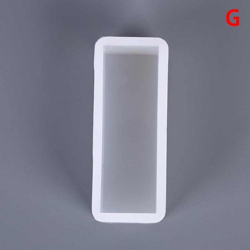 Silicone Mold Diy Making Square Rectangle Exopy Resin Crafts Jewelry Decoration