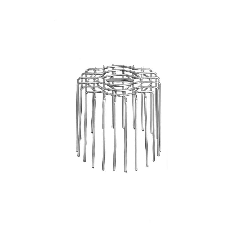 Stainless Steel Drainage Pipe Protector Mesh Cover for Outdoor Balcony Drains Designed to Prevent Clogging and Support Drainage