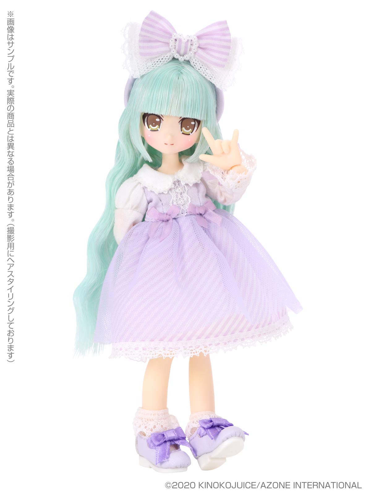 

Kinoko Juice x Lil Fairy TwinkleCandy Girls Vel Completed Doll