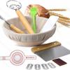 Natural Rattan Bread Proofing Baskets Set - Round & Oval Fermentation Tools