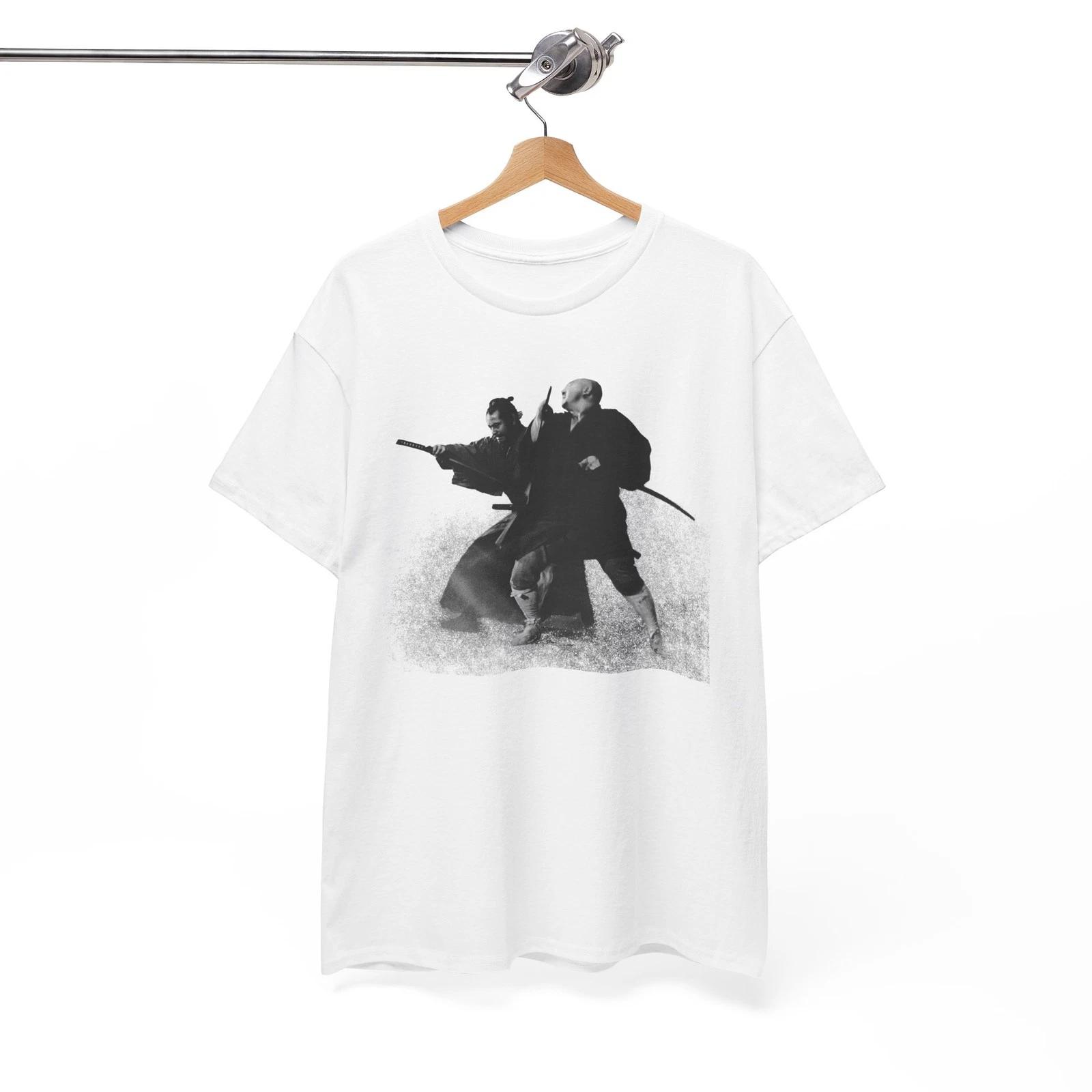 

Zatoichi Meets Yojimbo Shirt- Samurai - Toshir Mifune, Unisex Tee XL