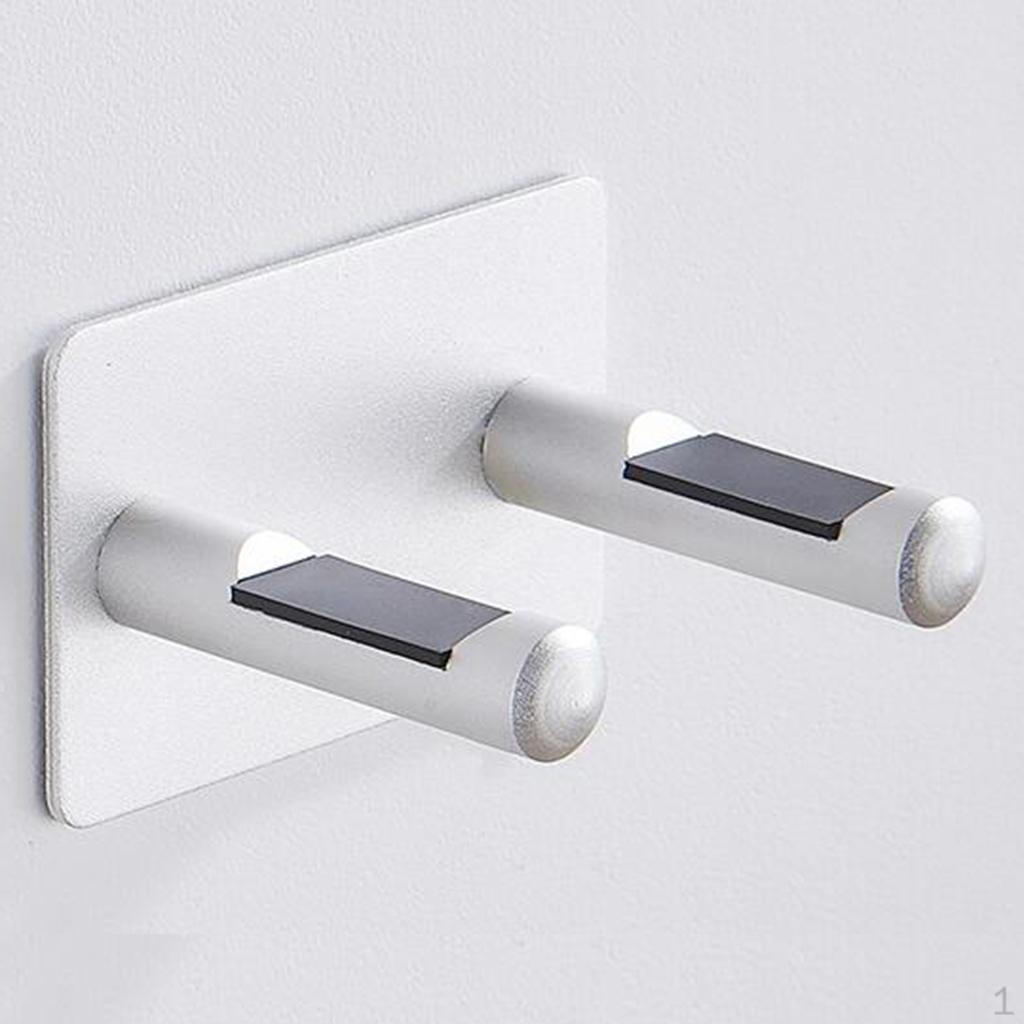 

aluminum Mount Wall Hair Dryer Towels Hook Secker Selezer Holder Organizer Waterproof срібний