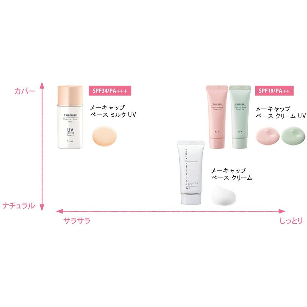 Chifure Makeup Base Milk UV Primer 30mL - Perfect for Smooth, Long-lasting Wear