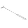Meat Turner Hook Stainless Steel   Handle BBQ Meat Hooks Cooking Barbecue Flipper Hooks for Grilling