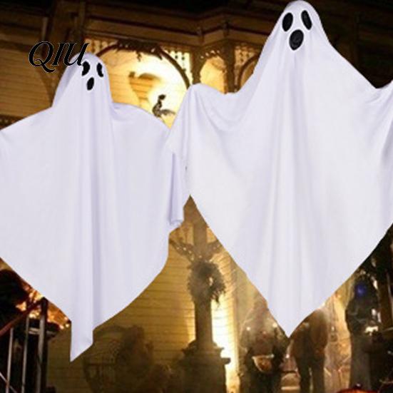 Elegant Swaying Ghost Decoration Halloween Hanging Outdoor Decoration, Cute Flying White for Indoor Courtyard Front Yard, Porch, Patio, Lawn, Garden,