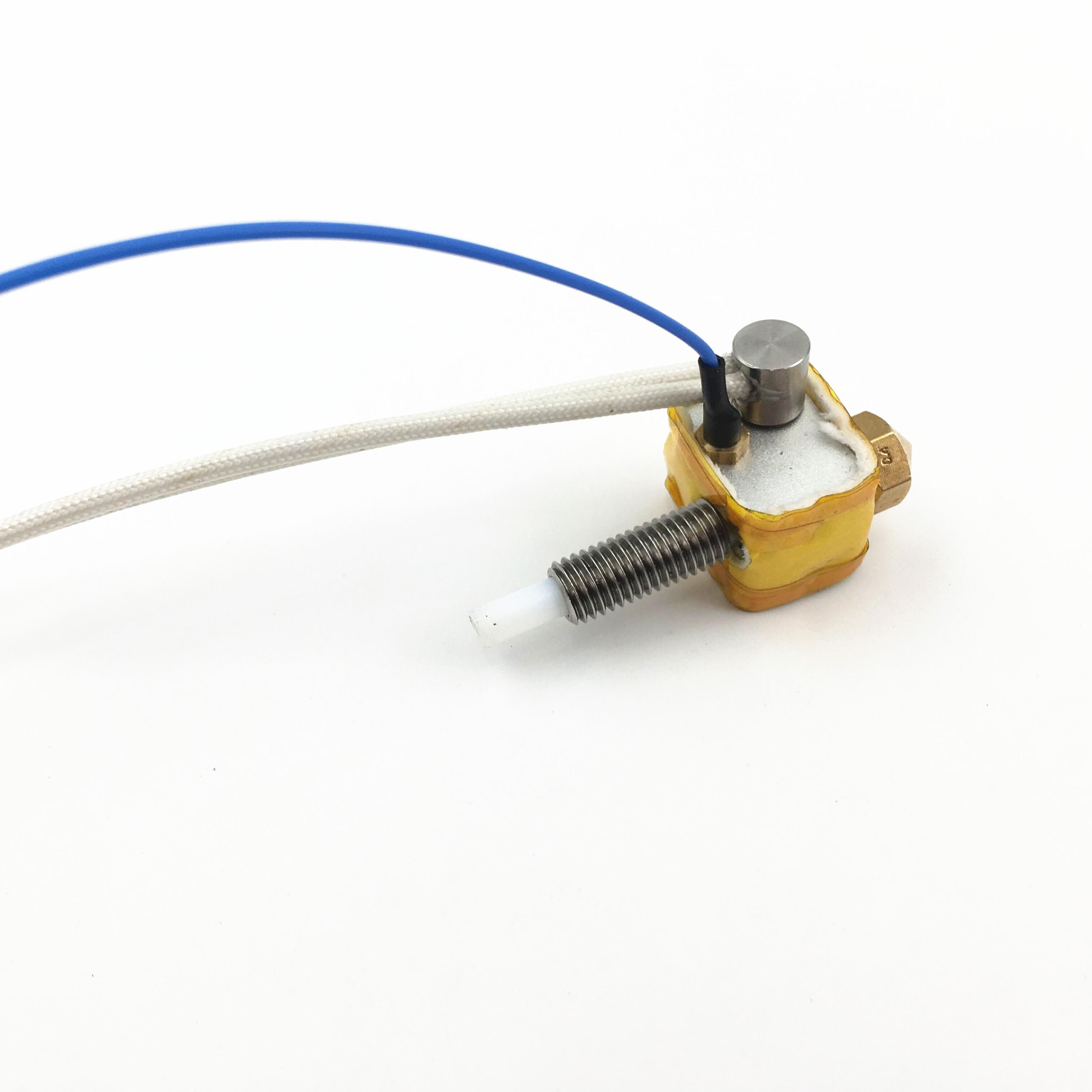 

1Set Assembled FLASHFORGE finder 0.4MM nozzle EXTRUDER kit with PTFE lining 24V