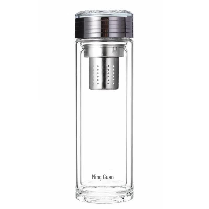 Ming Guan Double-Wall Borosilicate Glass Cup