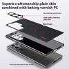 Stylový electroplate kryt na telefon pro Samsung Galaxy S24 Ultra S24 Plus Ochranný kryt Kožený Nárazuvzdorný Pokovený Zadní kryt