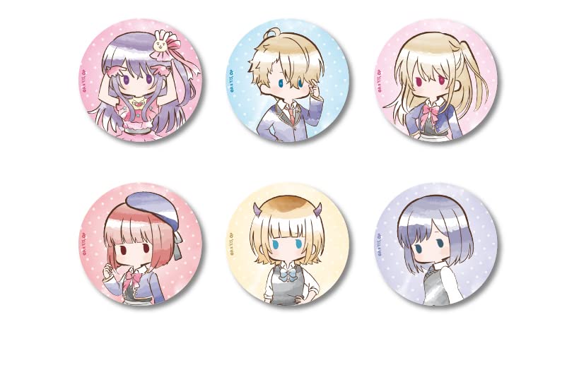 Tapioca TV Anime [Oshi no Ko] Retro Can Badge Box of 6