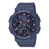 Casio Wristwatch Baby-G Domestic Genuine Product Radio Solar BGA-2510-2AJF Ladies Blue