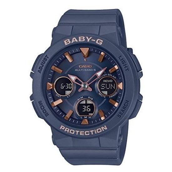 Casio Wristwatch Baby-G Domestic Genuine Product Radio Solar BGA-2510-2AJF Ladies Blue