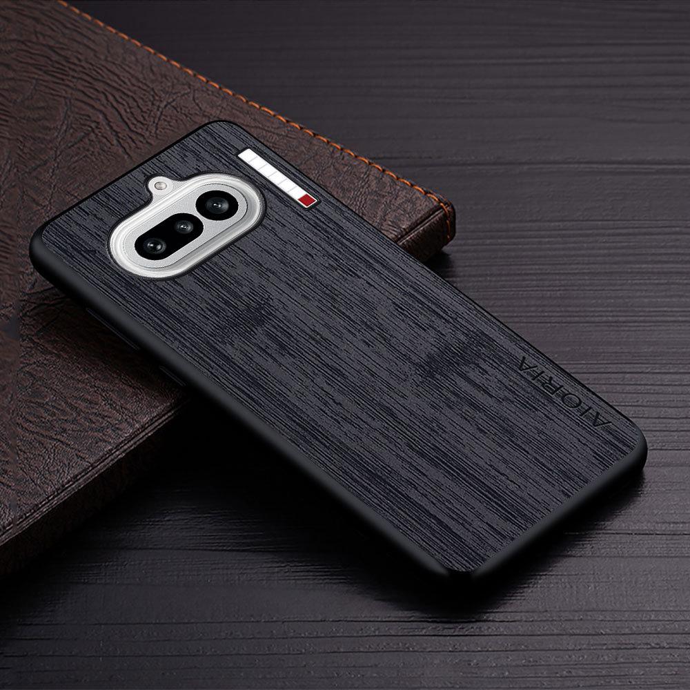 

Case for Nothing Phone 4a Pro CMF Phone 2 1 Pro funda bamboo pattern Leather phone cover Luxury for nothing phone 4a case Nothing Phone (4a) чёрный
