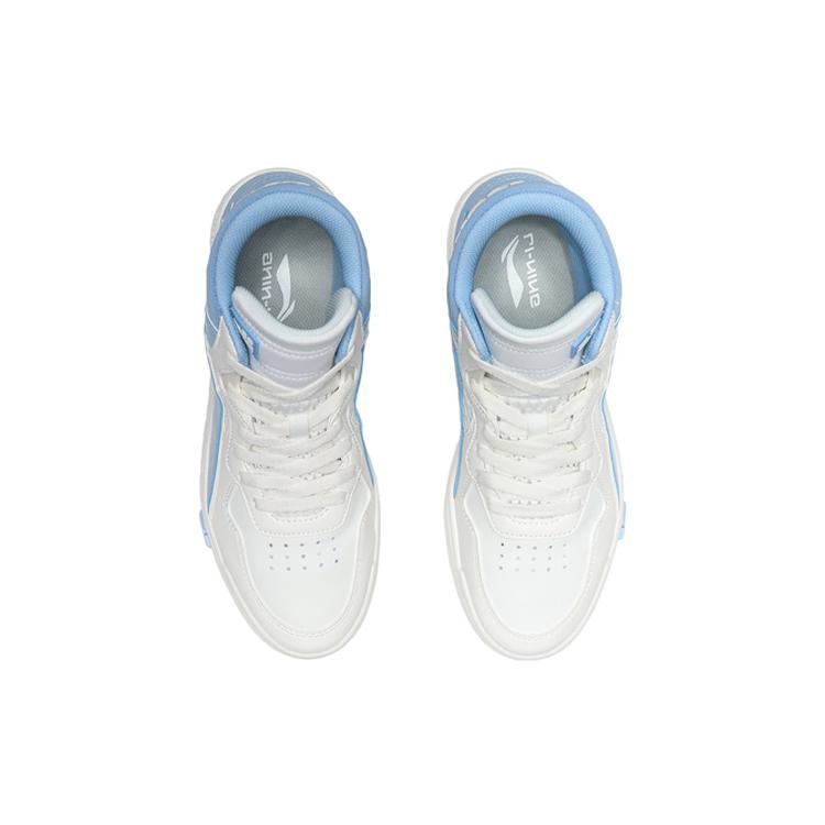Li Ning Superwave Canvas Hi 'White Blue' Women's AGCQ204-3