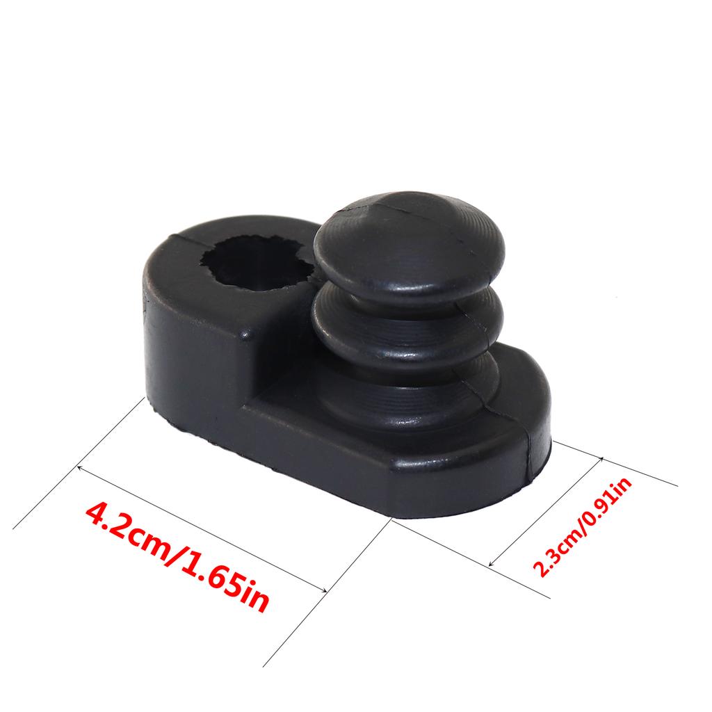 Capacul comutatorului de ușă Protector capac din cauciuc pentru Nissan Patrol GQ Y60 GU Y61 Civil W41 Accesorii auto negre Piese de schimb auto