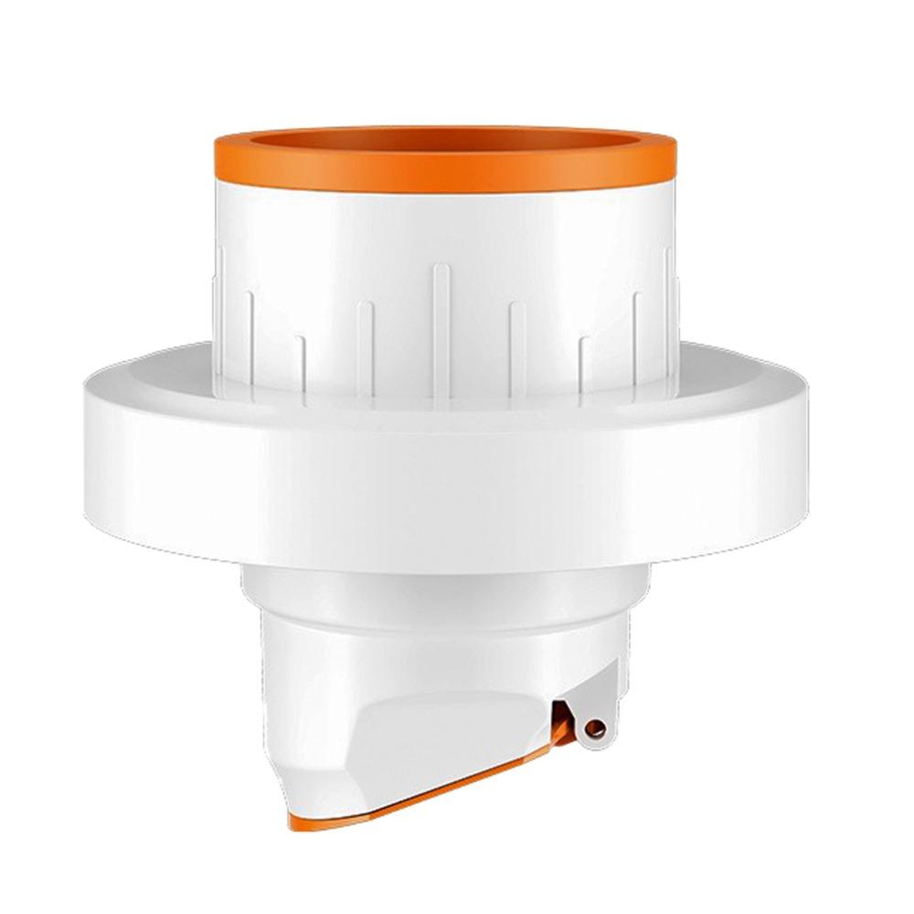 Plastic Drain Odor Stopper Plug-and-Play Leak Proof Floor Drain Seal Auto Open/Close Anti-insect Sewer Pipe Seal Plug оранжевый