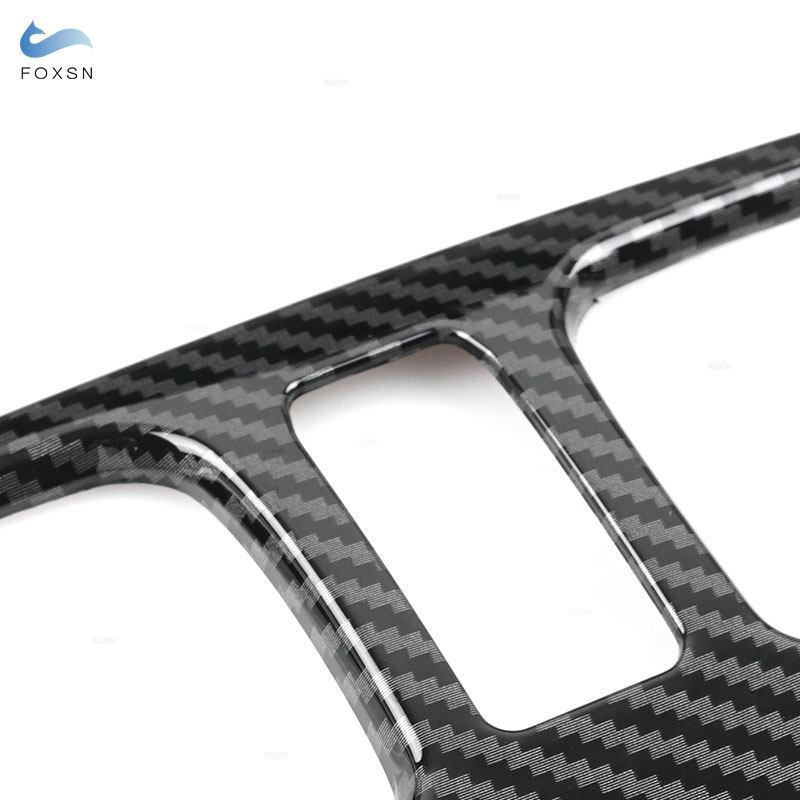 For Ford Focus   2024 LHD ABS Carbon Fiber Texture Car Styling Center Console Gear Shift Panel Cover Frame Trim