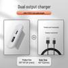 12V Embedded USB Type-C Charger for Coffee Table, Sofa, or Bedside Cabinet - Concealed Furniture Phone Charger.
