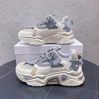 Sports and Leisure  Spring Summer Autumn New Fashion Casual Exercise Dad Shoes Breathable Platform Sneaker Mixed Batch