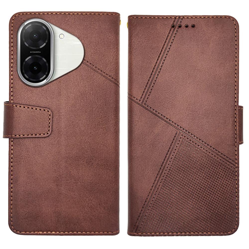 IDEWEI Pour Xiaomi Redmi A5 NFC (UE) (173.45mm) Étui Portefeuille en Cuir Housse de Téléphone Support Texture Veau