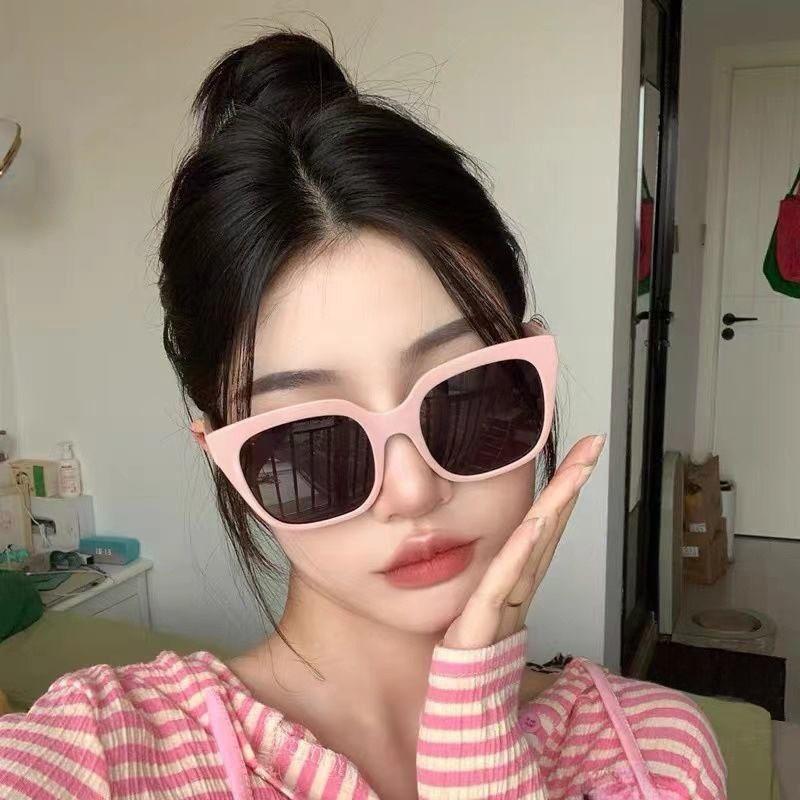 Avant-Garde Large-Frame Sunglasses Women'S Outdoor Travel Shading Sunglasses Men'S Uv-Proof Sunglasses