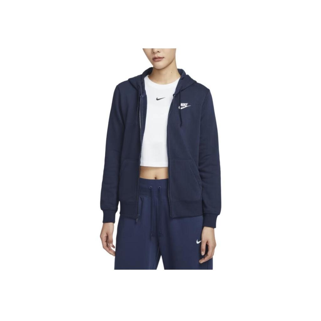 New Nike Jackets Coats Women's Obsidian Color/White DQ5472-451