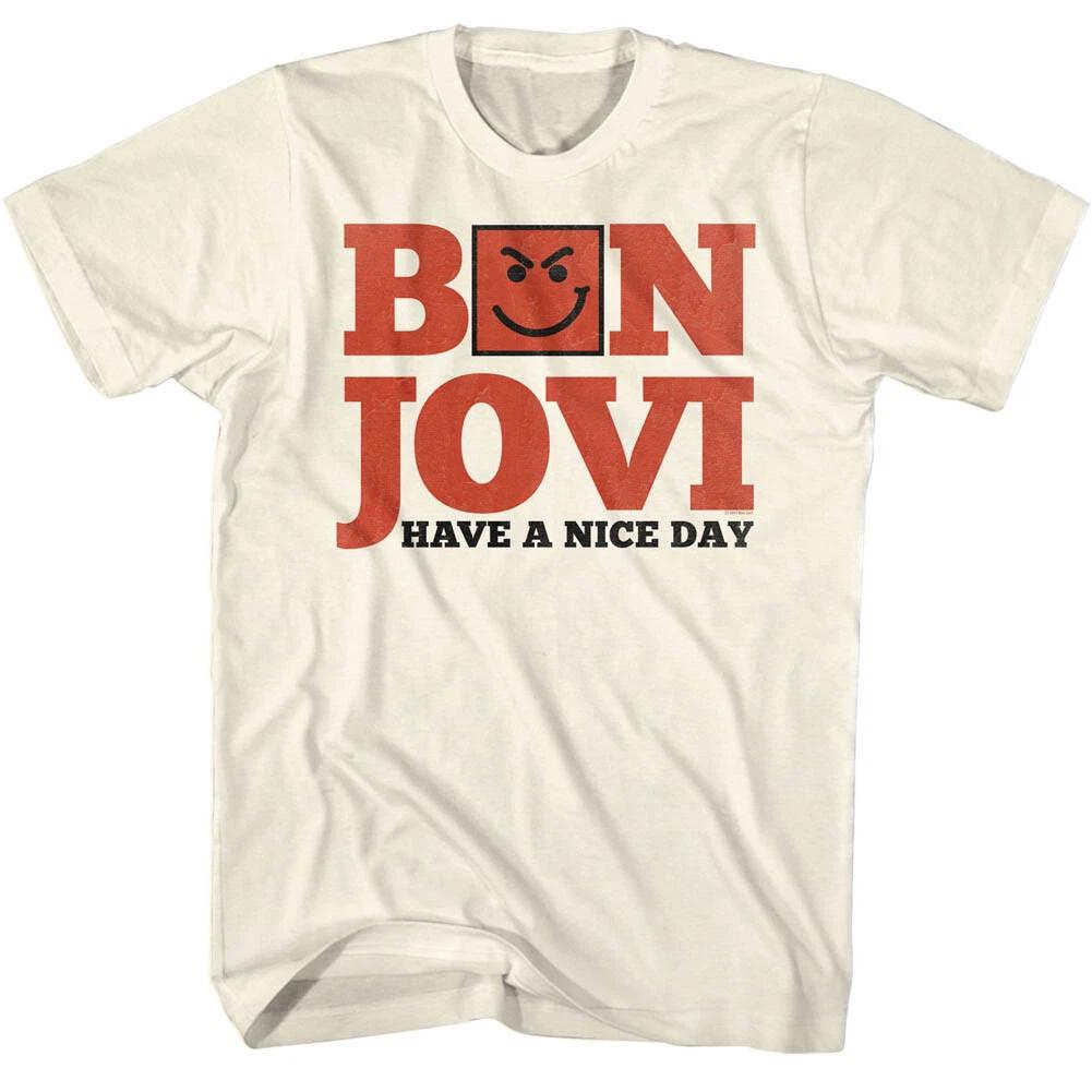 Bon Jovi Have A Nice Day Men's T Shirt Rock Music Concert Tour Band Merch