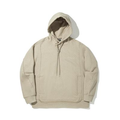 Li-Ning Unisex 2025 Spring Loose Fit Hooded Sweatshirt Beige AWDV625-4