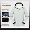Three-in-One Expedition Jacket: Custom Winter Workwear with Logo Printing, Team Cotton Jacket, Plus Velvet Thickened.
