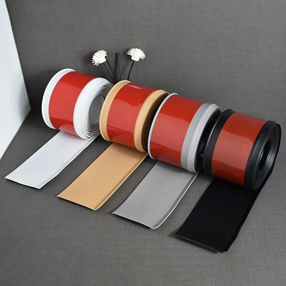 1 Stück 1m/3 Meter Vinyl Taillenlinie Tapete Wohnzimmer PVC Sockelleiste Zierleiste Selbstklebend Flexibel Wandgrenze Aufkleber