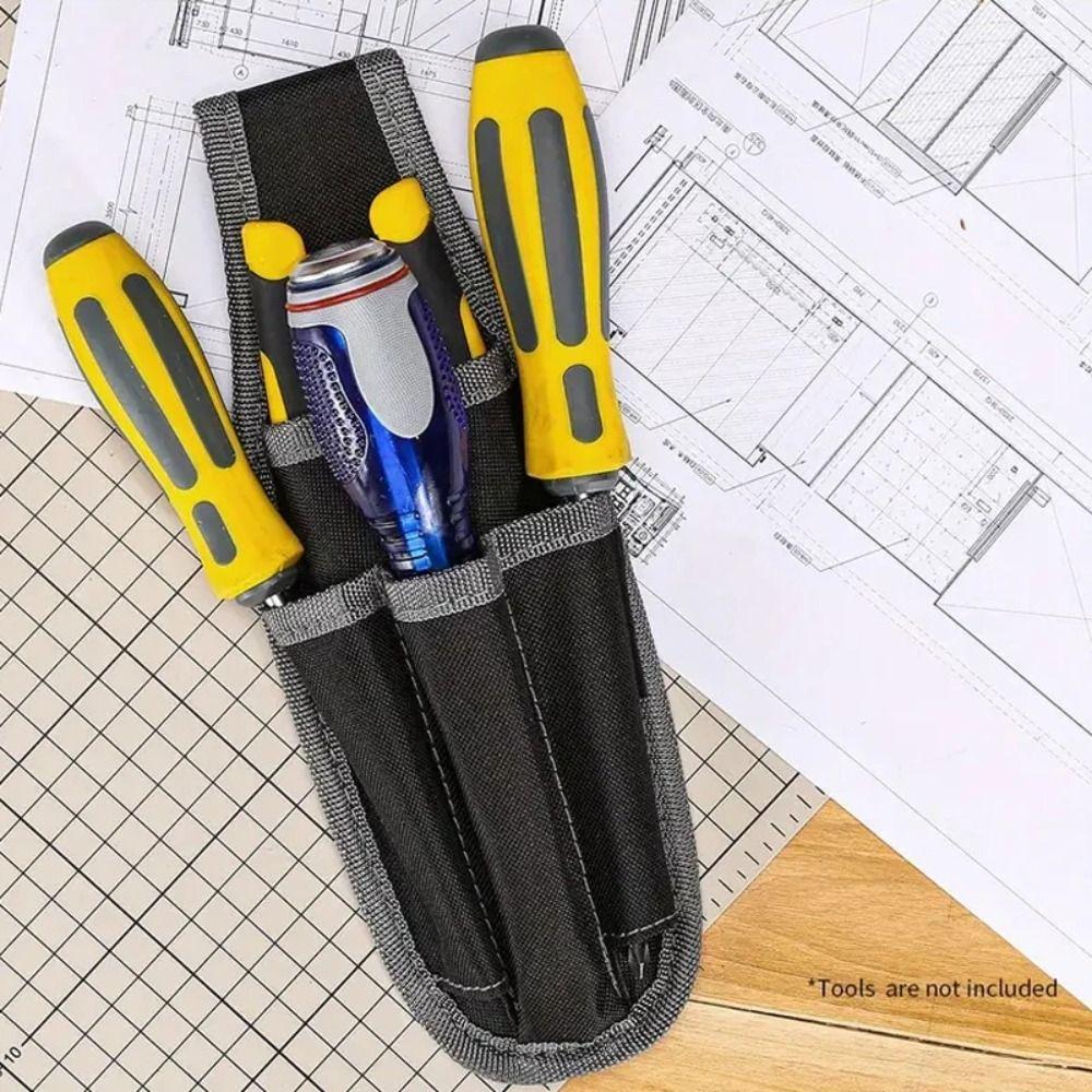 Oxford Cloth Tool Waist Bag Wear-resistant Electrician Tool  Bag Durable Tool  Belt  Woodworking