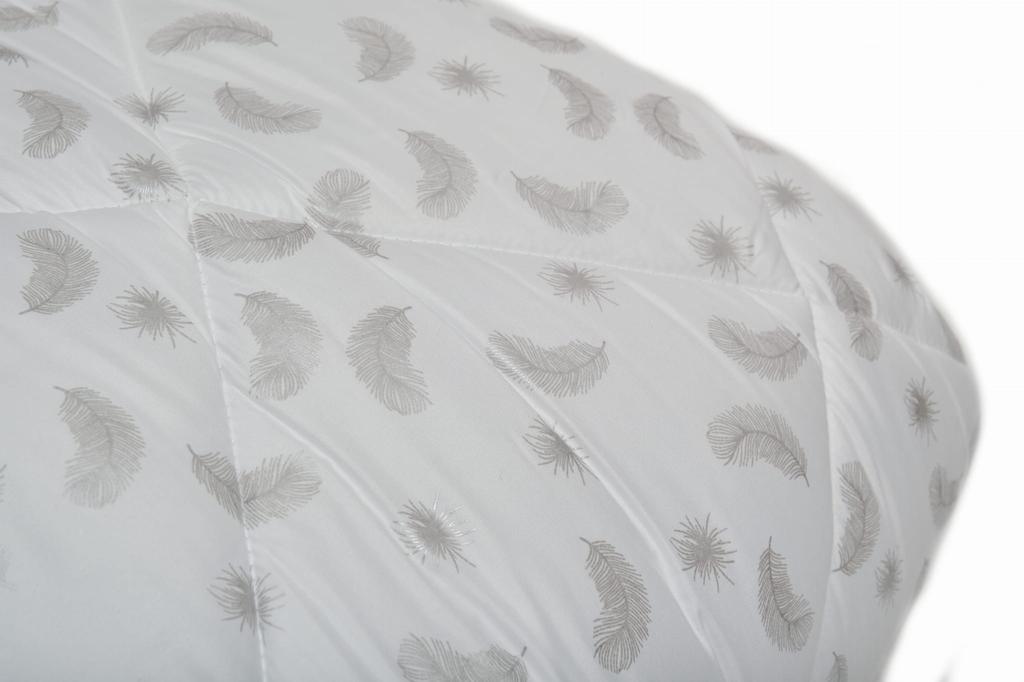 40x40 Anti-allergic Pillow Quilted with Silver Feathers Premium
