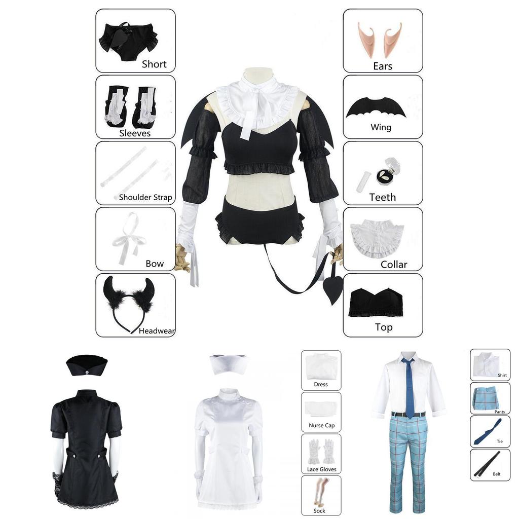 My Dress-up Darling Wakana Gojo Cosplay Costume For Anime Fans Pure Lovely Marin Swimsuit Nurse Outfit Catgirl Gift