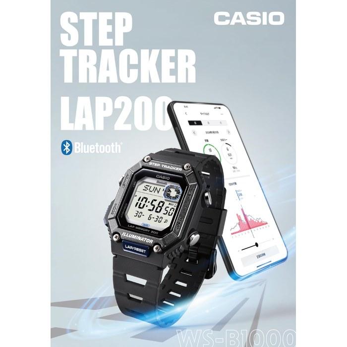 Casio Watch Casio Collection Bluetooth 100m Water Resistance WS-B1000-1AJF Men's Black