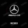 2/4P Car Door Lamp Projector Welcome Step Up Puddle Light For Mercedes Benz W166 GLE C167 B E A C Class W205 W176 W213 GLC X253 WE1
