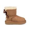 UGG Mini Bailey Bow II Boot Chestnut (Toddler) Kids Sneakers 1017397T-CHE