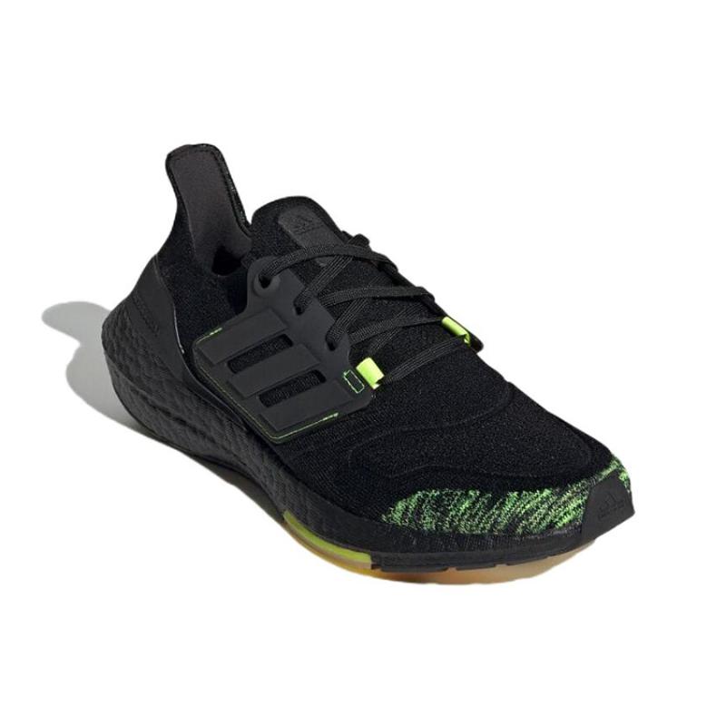 Adidas UltraBoost 22 'Black Solar Yellow' Sneakers GX5915
