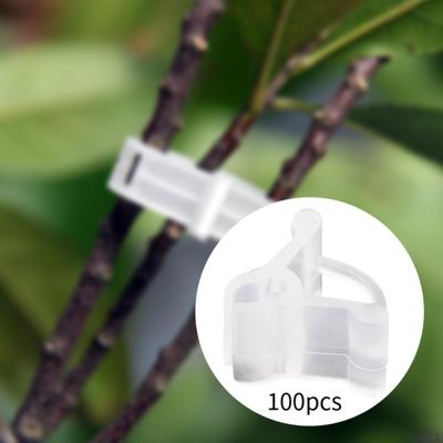 100 Pieces Garden Grafting Clips Eggplant Clamp Easy To Use Tomato Trellis for Beans