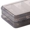 Double Layer Jewelry Box Thicken Plastic Jewelry Storage Box Hanging Clear Jewelry Box Organizer for Earrings Necklaces