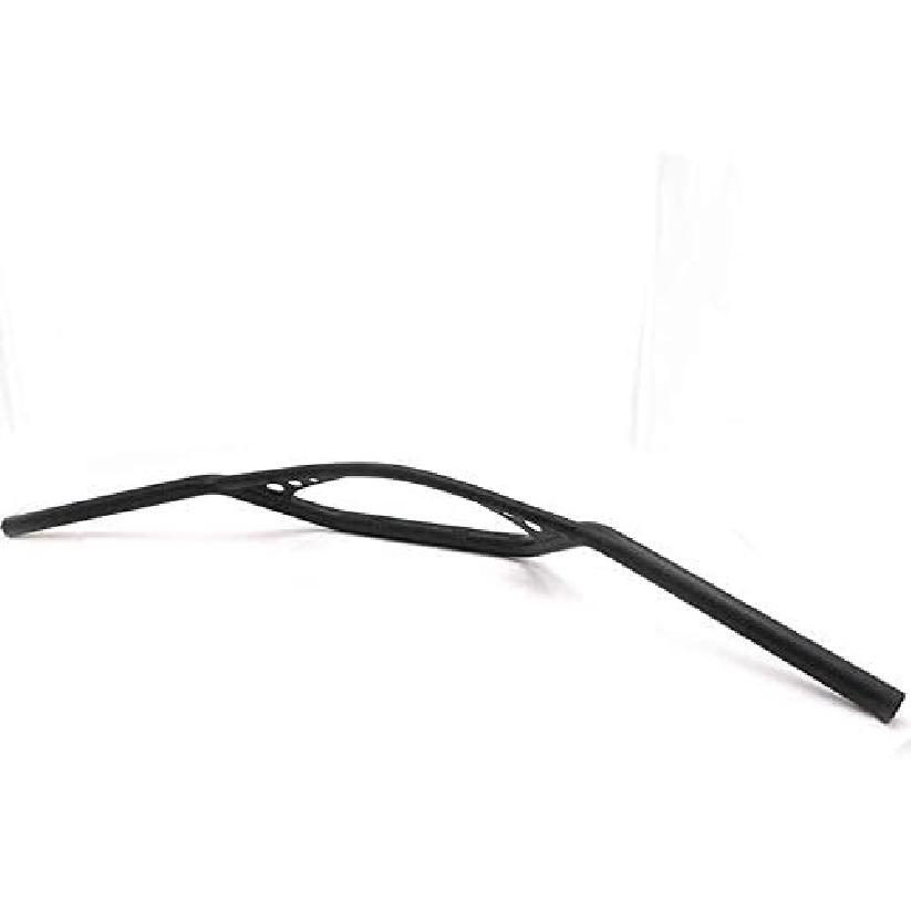 7/8" 22mm Handlebar Handle Bar For Harley Honda Kawasaki Suzuki Cruiser Rat Bike Dirt Bike Off Road (Black)