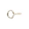 Securpak Nickel Plated Curtain Wire Eye Hook (Pack of 40)