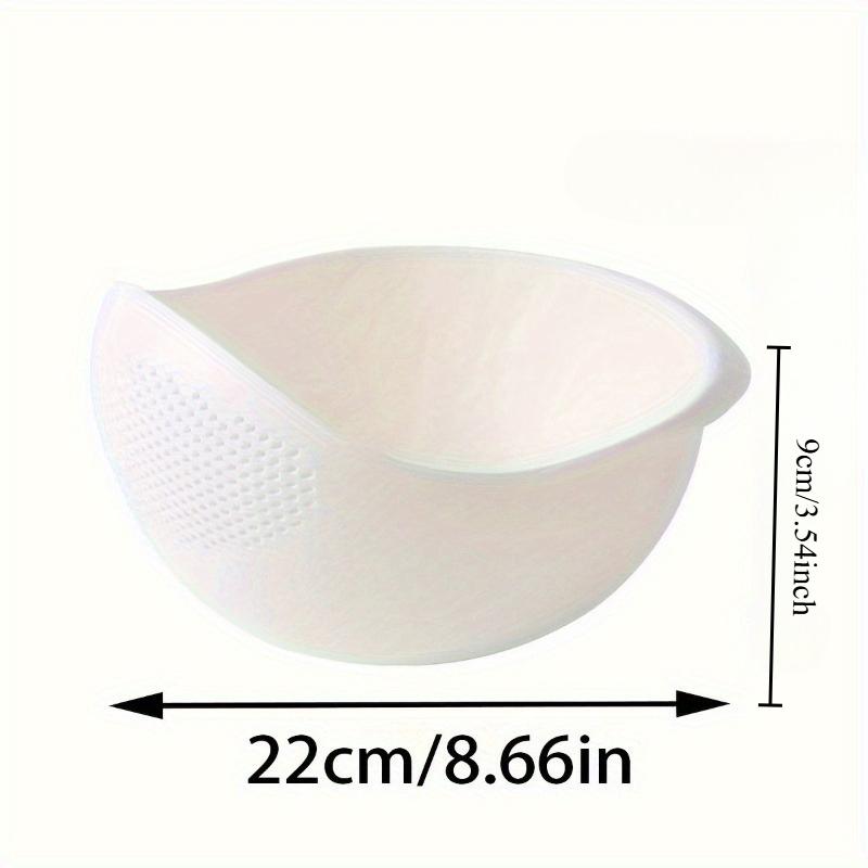 1pc multifunctional storage basket modern drain basket fruits vegetables riceand cereals kitchen storage box and storage cabinet